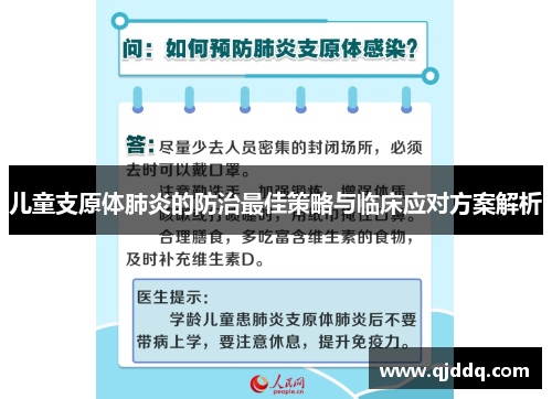 儿童支原体肺炎的防治最佳策略与临床应对方案解析